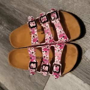 Joe and Joyce floral sandals